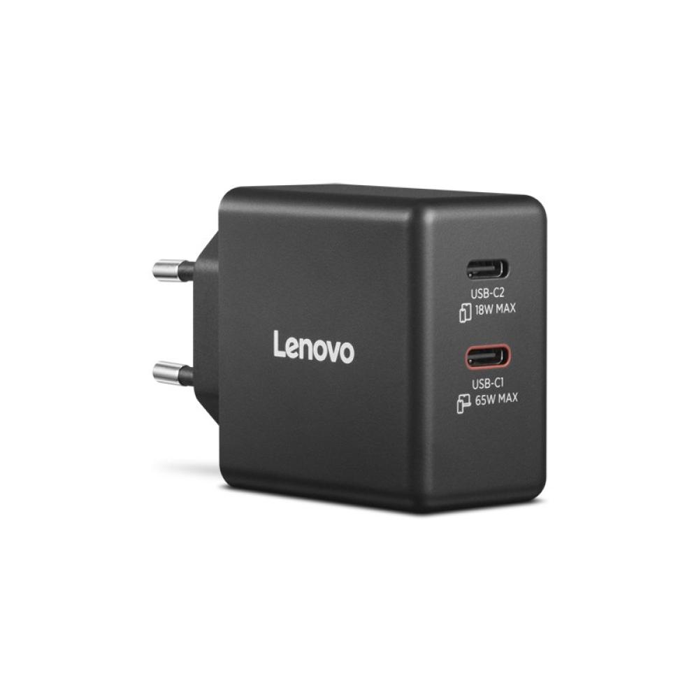 Lenovo - 40AW065BEU adaptador e inversor de corriente Interior / exterior 65 W Negro
