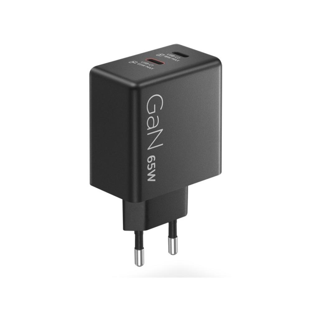 Lenovo - 40AW065BEU adaptador e inversor de corriente Interior / exterior 65 W Negro