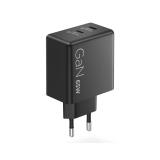 Lenovo - 40AW065BEU adaptador e inversor de corriente Interior / exterior 65 W Negro