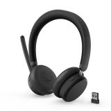 Lenovo - ANC Headset 6550 Auriculares Inalámbrico Diadema Oficina/Centro de llamadas USB Tipo C Bluetooth Negro