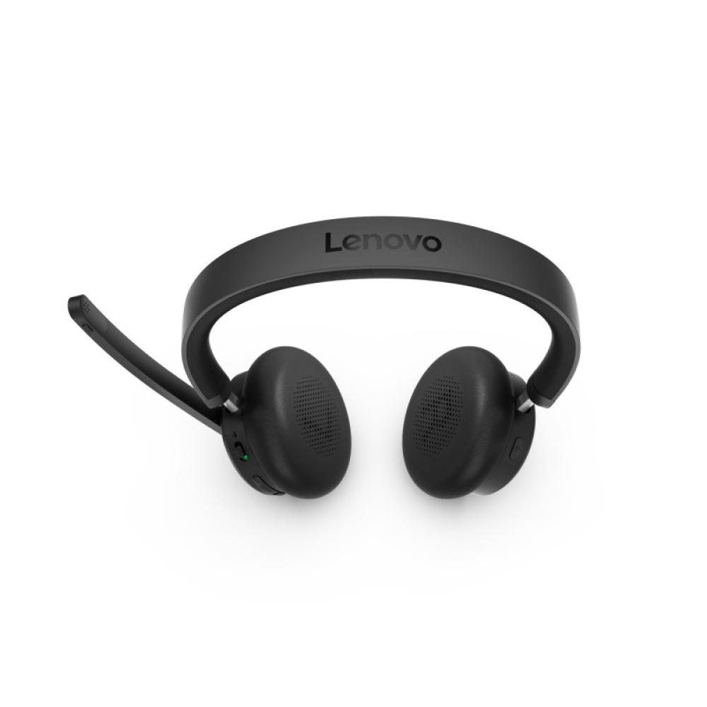 Lenovo - ANC Headset 6550 Auriculares Inalámbrico Diadema Oficina/Centro de llamadas USB Tipo C Bluetooth Negro