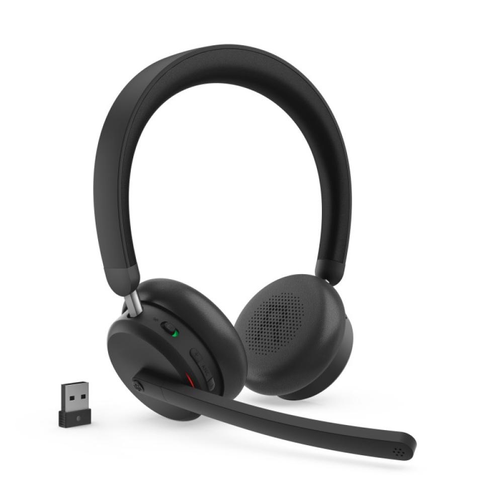 Lenovo - ANC Headset 6550 Auriculares Inalámbrico Diadema Oficina/Centro de llamadas USB Tipo C Bluetooth Negro