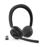 Lenovo - ANC Headset 6550 Auriculares Inalámbrico Diadema Oficina/Centro de llamadas USB Tipo C Bluetooth Negro