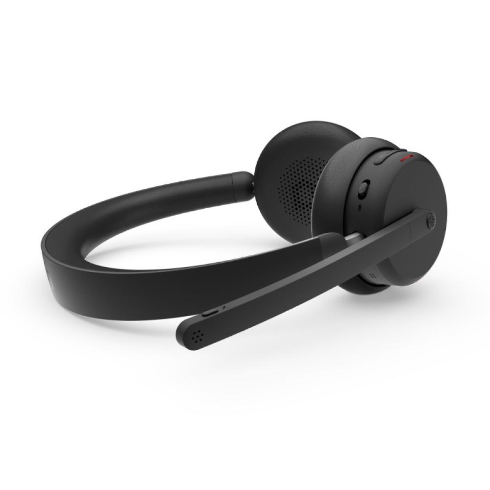 Lenovo - ANC Headset 6550 Auriculares Inalámbrico Diadema Oficina/Centro de llamadas USB Tipo C Bluetooth Negro