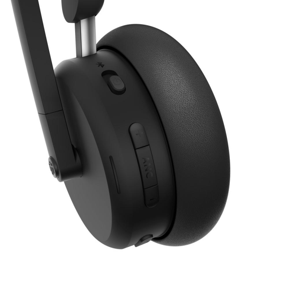 Lenovo - ANC Headset 6550 Auriculares Inalámbrico Diadema Oficina/Centro de llamadas USB Tipo C Bluetooth Negro
