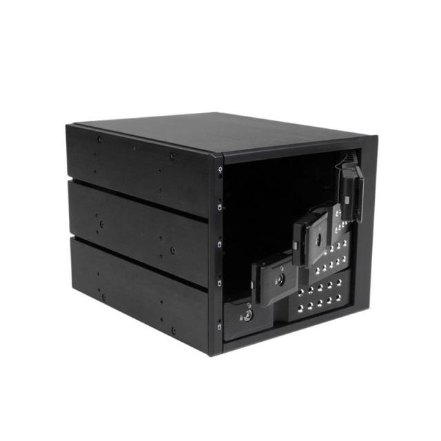 StarTech.com - Rack Móvil Backplane de 4 Bahías de Intercambio en Caliente - Rack Móvil Hot Swap sin Bandeja para Unidades de DD