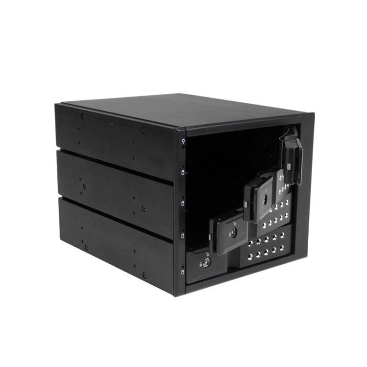 StarTech.com - Rack Móvil Backplane de 4 Bahías de Intercambio en Caliente - Rack Móvil Hot Swap sin Bandeja para Unidades de DD