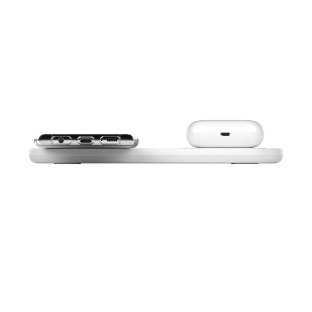 Belkin - WIZ002VFWH cargador de dispositivo móvil Universal Blanco USB Cargador inalámbrico Carga rápida Interior