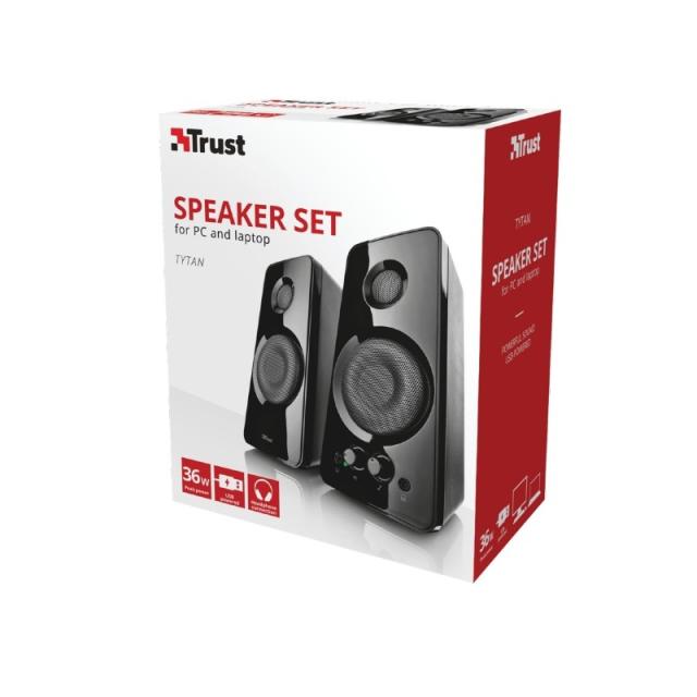 Trust - Tytan Negro Alámbrico 18 W