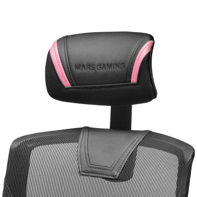 Mars Gaming - MGCERGOBPK Silla Gaming, Rosa, Grande