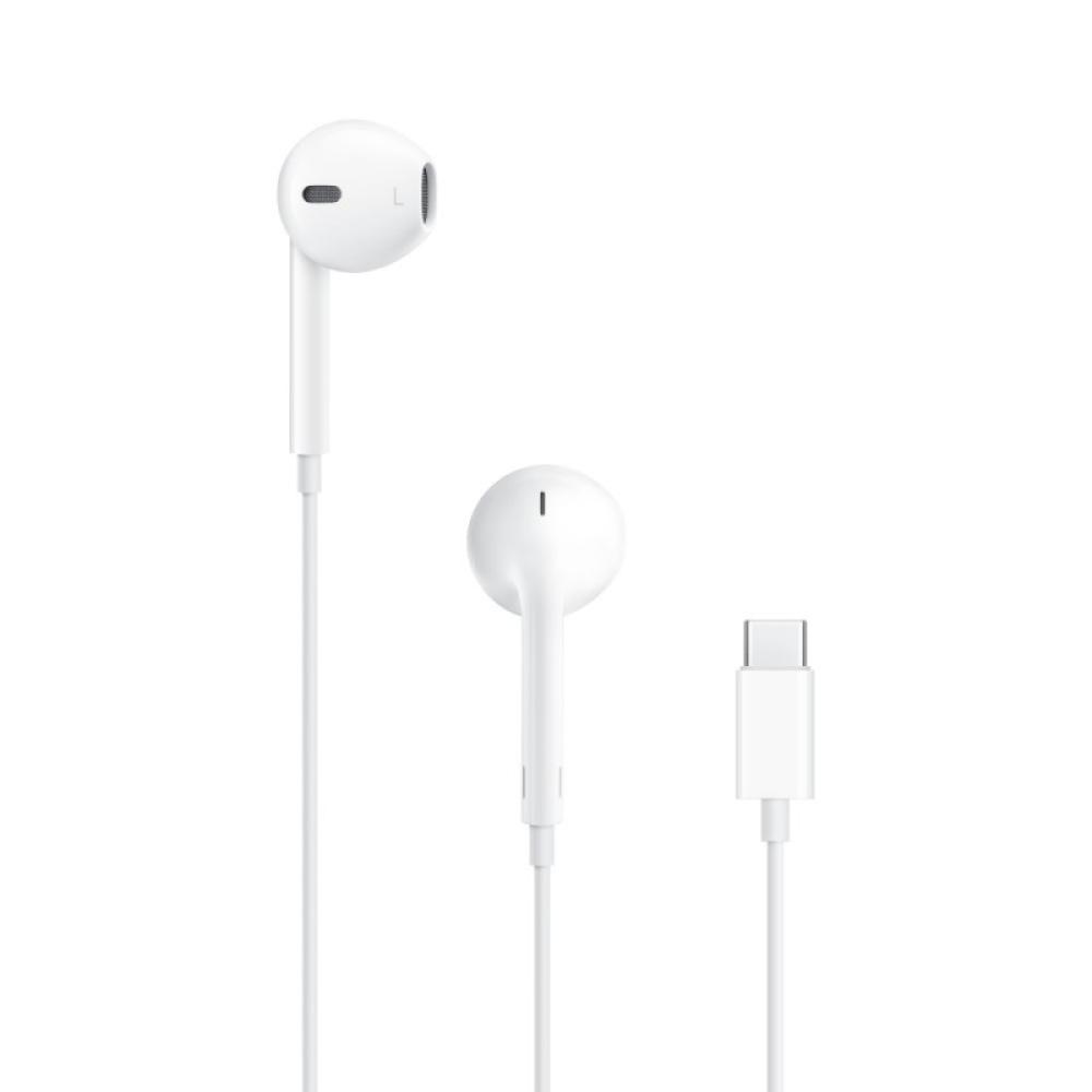 Apple - EarPods (USB-C) Auriculares Alámbrico Dentro de oído Llamadas/Música USB Tipo C Blanco - MTJY3ZM/A