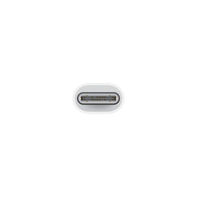Apple - MUQX3ZM/A cable de conector Lightning Blanco