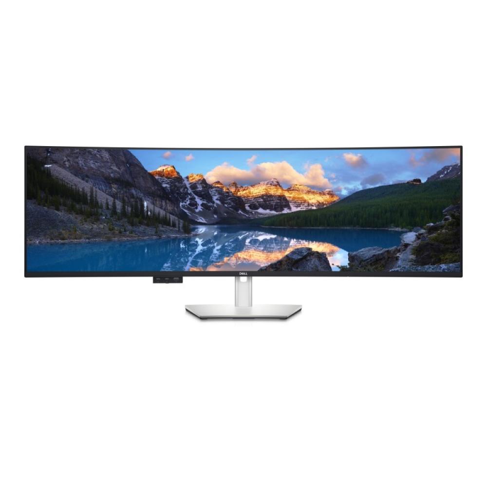 DELL - UltraSharp U4924DW pantalla para PC 124,5 cm (49") 5120 x 1440 Pixeles 5K Ultra HD LCD Negro, Plata