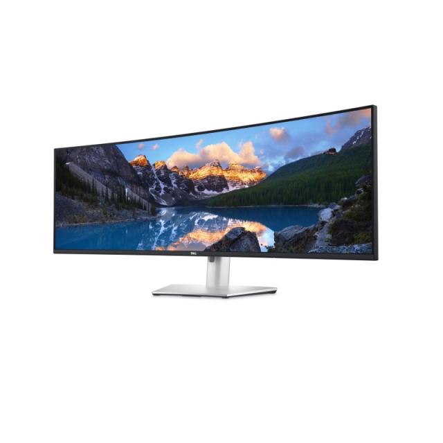 DELL - UltraSharp U4924DW pantalla para PC 124,5 cm (49") 5120 x 1440 Pixeles 5K Ultra HD LCD Negro, Plata