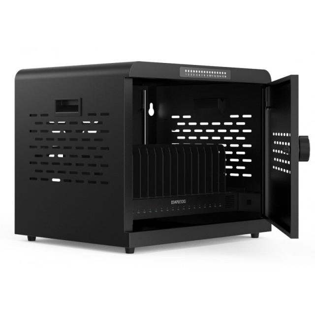 Compulocks - CC1601B-EU organizador para estación de carga Montaje en pared y sobremesa Acero Negro