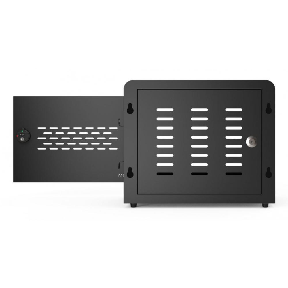 Compulocks - CC1601B-EU organizador para estación de carga Montaje en pared y sobremesa Acero Negro