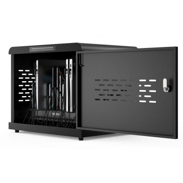 Compulocks - CC1601B-EU organizador para estación de carga Montaje en pared y sobremesa Acero Negro