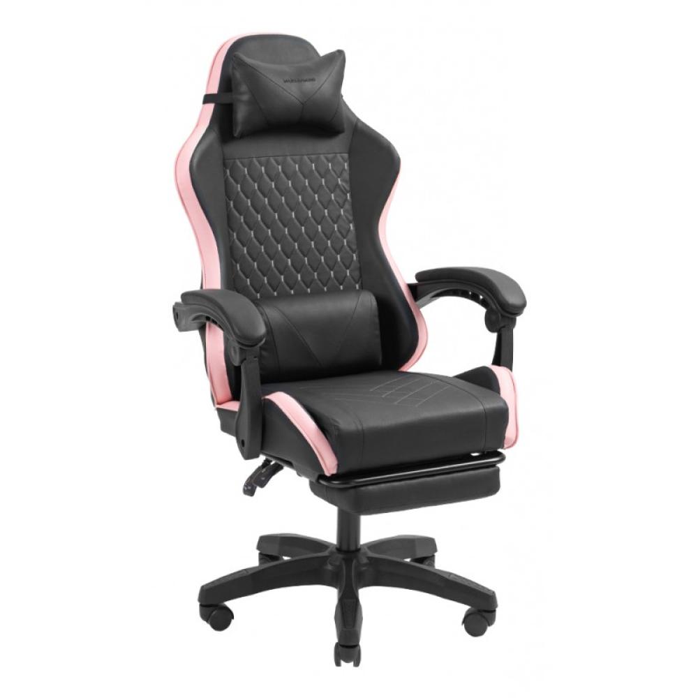 Mars Gaming - MGC-X Silla para videojuegos de PC Asiento acolchado Negro, Rosa
