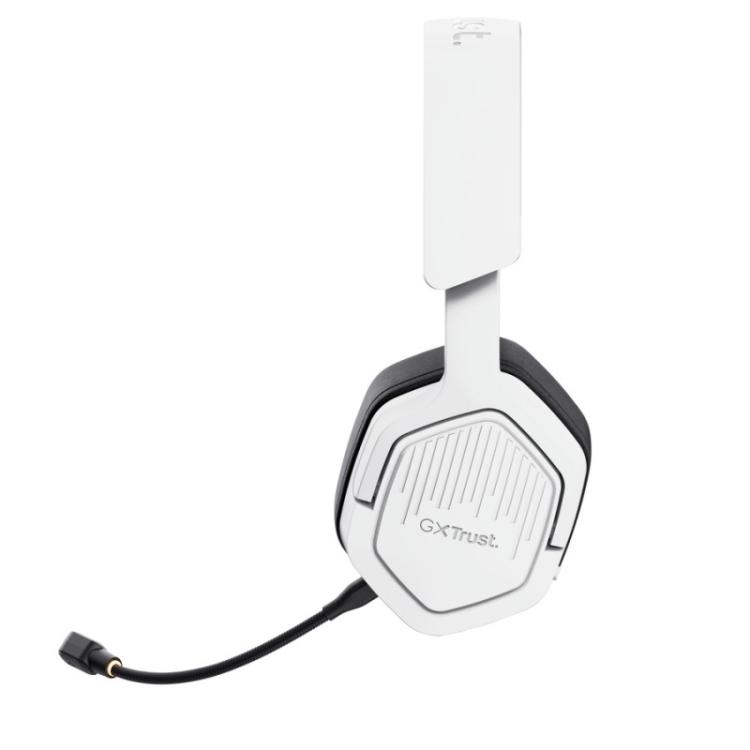 Trust - GXT 493PS Carus Auriculares Inalámbrico y alámbrico Diadema Juego Bluetooth Blanco