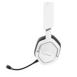 Trust - GXT 493PS Carus Auriculares Inalámbrico y alámbrico Diadema Juego Bluetooth Blanco