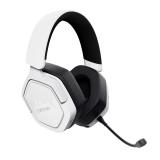 Trust - GXT 493PS Carus Auriculares Inalámbrico y alámbrico Diadema Juego Bluetooth Blanco