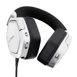 Trust - GXT 493PS Carus Auriculares Inalámbrico y alámbrico Diadema Juego Bluetooth Blanco