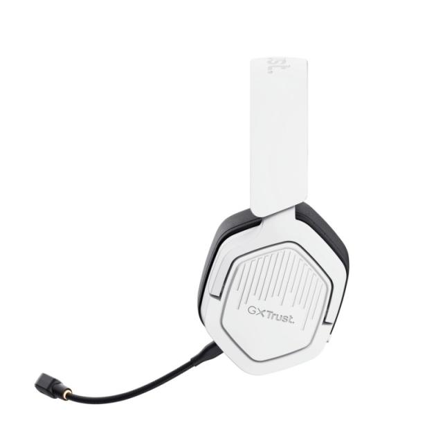 Trust - GXT 493PS Carus Auriculares Inalámbrico y alámbrico Diadema Juego Bluetooth Blanco
