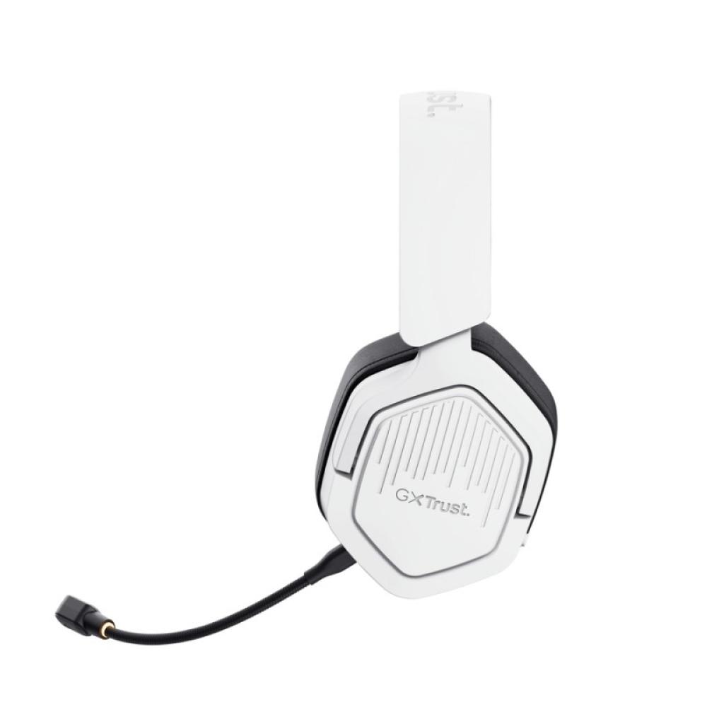 Trust - GXT 493PS Carus Auriculares Inalámbrico y alámbrico Diadema Juego Bluetooth Blanco