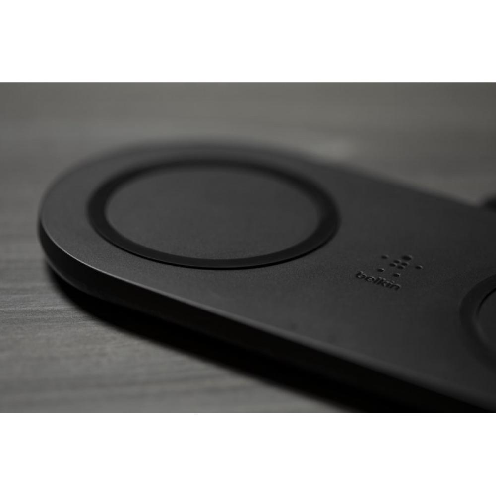 Belkin - Boost Charge Universal Negro Corriente alterna Cargador inalámbrico Carga rápida Interior