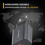 Intenso - 7803010 adaptador e inversor de corriente Interior 30 W Negro