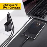 Intenso - 7803010 adaptador e inversor de corriente Interior 30 W Negro