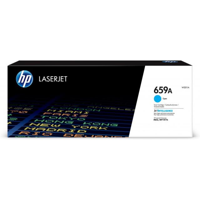 HP - LaserJet Cartucho de tóner Original 659A cian