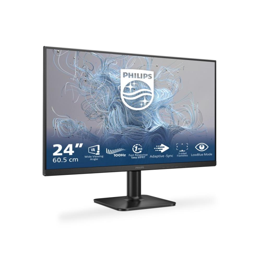 Philips - 1000 series 24E2N1100LB/00 pantalla para PC 60,5 cm (23.8") 1920 x 1080 Pixeles Full HD LCD Negro