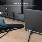 Nanocable - Cable HDMI V1.4 CCS, A/M-A/M, Negro, 3m