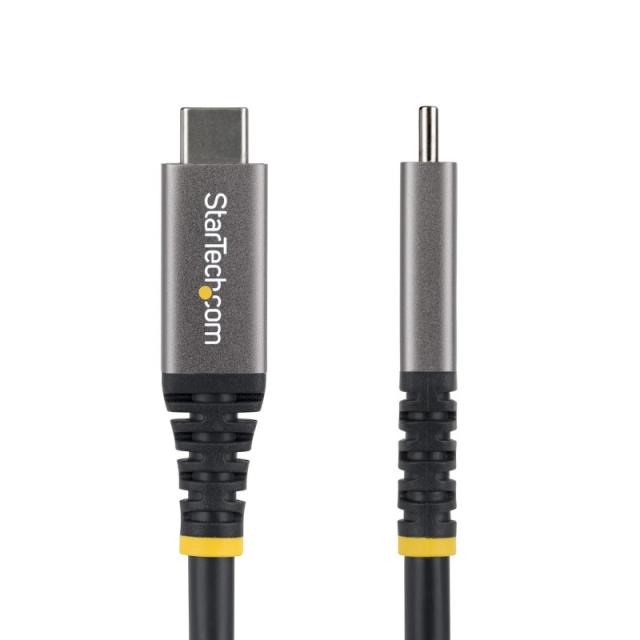 StarTech.com - Cable USB4 3m - Cable USB-C Certificado USB-IF - 20Gbps - PD 240W EPR - 4K120 - DP 2.1 - Cable USB Tipo C - Recub
