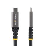 StarTech.com - Cable USB4 3m - Cable USB-C Certificado USB-IF - 20Gbps - PD 240W EPR - 4K120 - DP 2.1 - Cable USB Tipo C - Recub