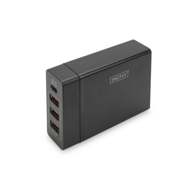 Digitus - Adaptador USB universal de 4 puertos, USB Type-C™