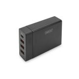 Digitus - Adaptador USB universal de 4 puertos, USB Type-C™
