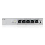 Zyxel - GS1200-5HPV3 Gestionado L2 Gigabit Ethernet (10/100/1000) Energía sobre Ethernet (PoE) Escritorio Gris