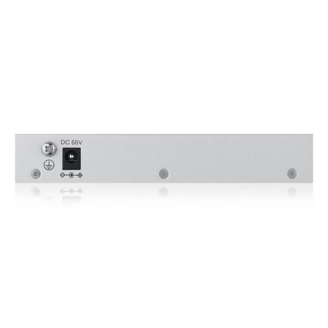 Zyxel - GS1200-5HPV3 Gestionado L2 Gigabit Ethernet (10/100/1000) Energía sobre Ethernet (PoE) Escritorio Gris