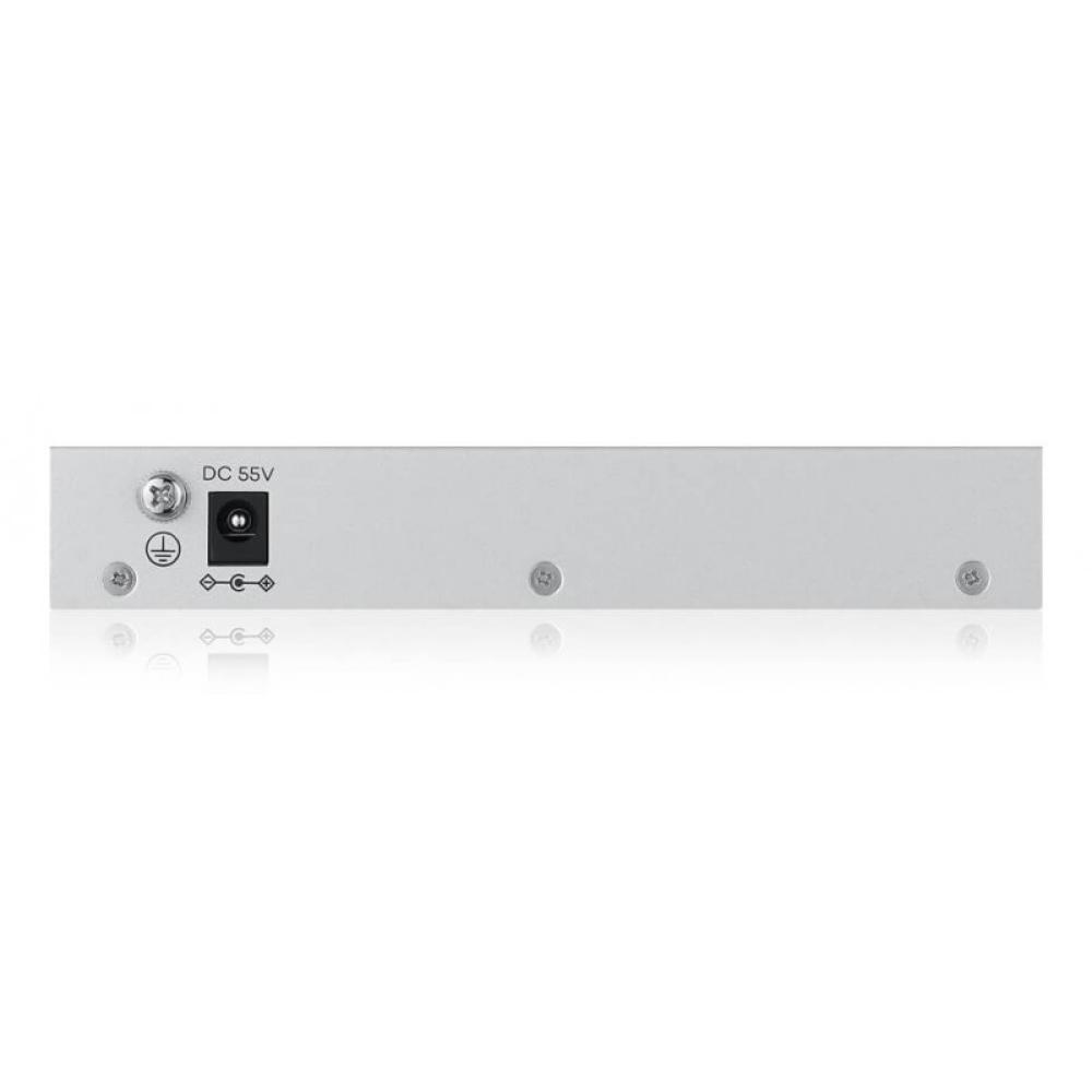 Zyxel - GS1200-5HPV3 Gestionado L2 Gigabit Ethernet (10/100/1000) Energía sobre Ethernet (PoE) Escritorio Gris