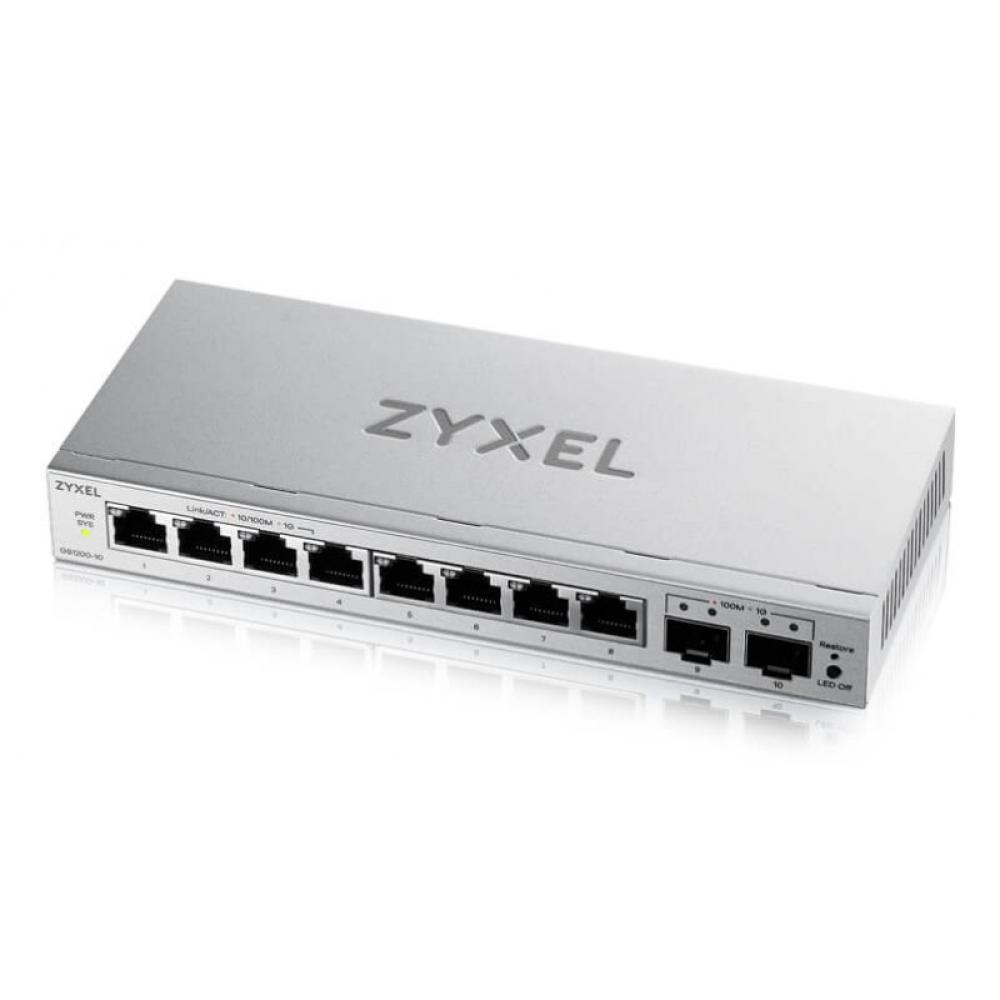 Zyxel - GS1200-10v3 Gestionado L2 Gigabit Ethernet (10/100/1000) Escritorio Gris