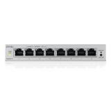 Zyxel - GS1200-8V3 Gestionado L2 Gigabit Ethernet (10/100/1000) Escritorio Gris