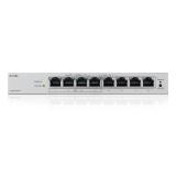 Zyxel - GS1200-8HPV3 Gestionado L2 Gigabit Ethernet (10/100/1000) Energía sobre Ethernet (PoE) Escritorio Gris
