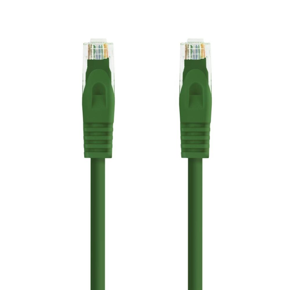 Nanocable - Cable de red latiguillo RJ45 LSZH Cat.6A UTP AWG24, Verde, 1.0m