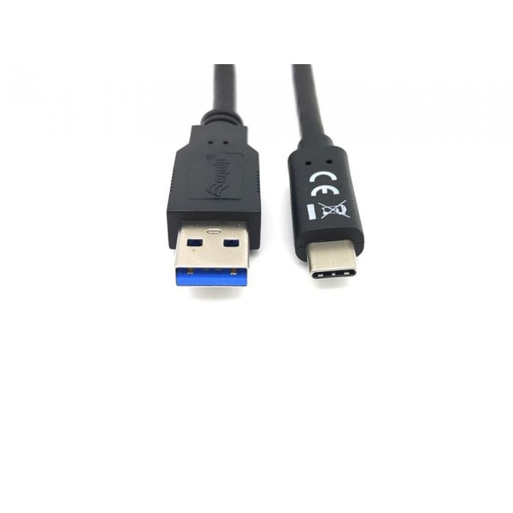 Equip - 128344 Cable USB 3.2 Gen 1 C a A , M/M , 2,0m, 5Gbps, Negro