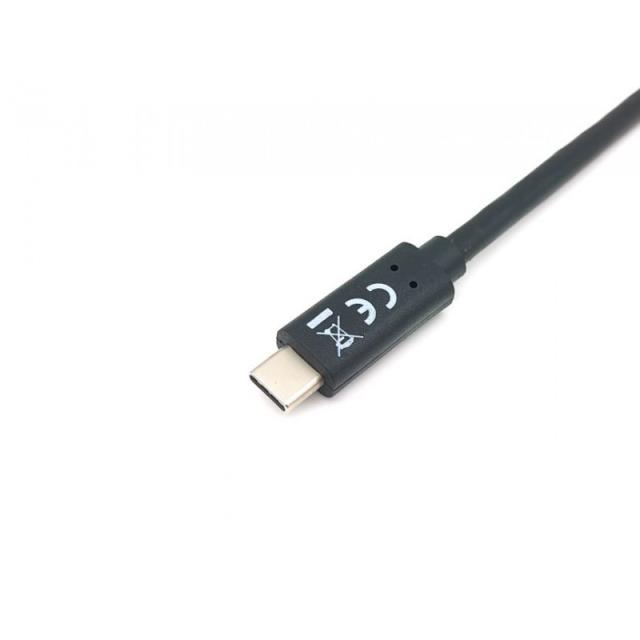 Equip - 128344 Cable USB 3.2 Gen 1 C a A , M/M , 2,0m, 5Gbps, Negro