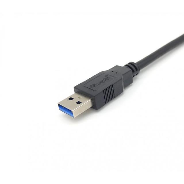 Equip - 128344 Cable USB 3.2 Gen 1 C a A , M/M , 2,0m, 5Gbps, Negro