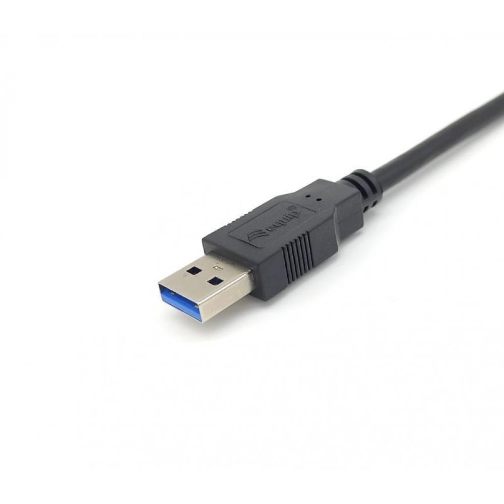 Equip - 128344 Cable USB 3.2 Gen 1 C a A , M/M , 2,0m, 5Gbps, Negro