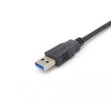 Equip - 128344 Cable USB 3.2 Gen 1 C a A , M/M , 2,0m, 5Gbps, Negro